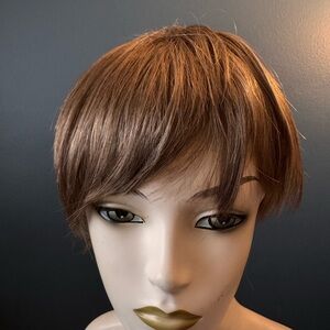 Short Brown Wig for Women R12/26H Honey Pecan